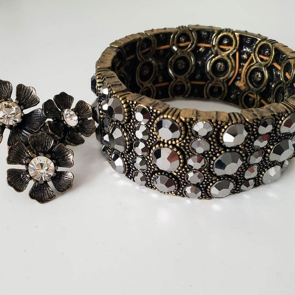 Matching bracelet and ring